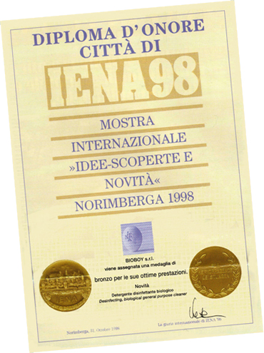 Bioboy, diploma Città di Iena 1998