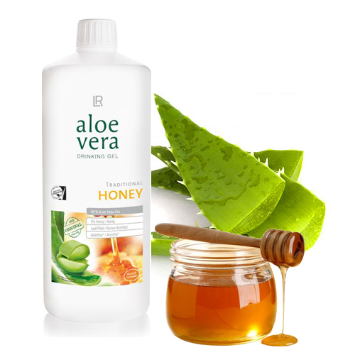 LR Aloe Vera Gel da bere con Miele 1000 ml.