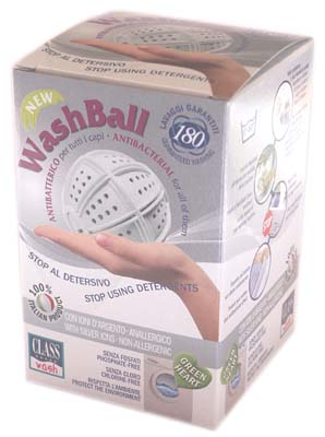 Confezione WashBall Class detersivo ecologico per il bucato